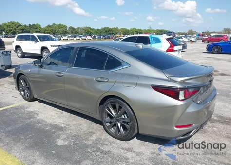 2019 Lexus Es 350 F Sport z USA, uszkodzony, nr VIN 58ABZ1B15KU042397